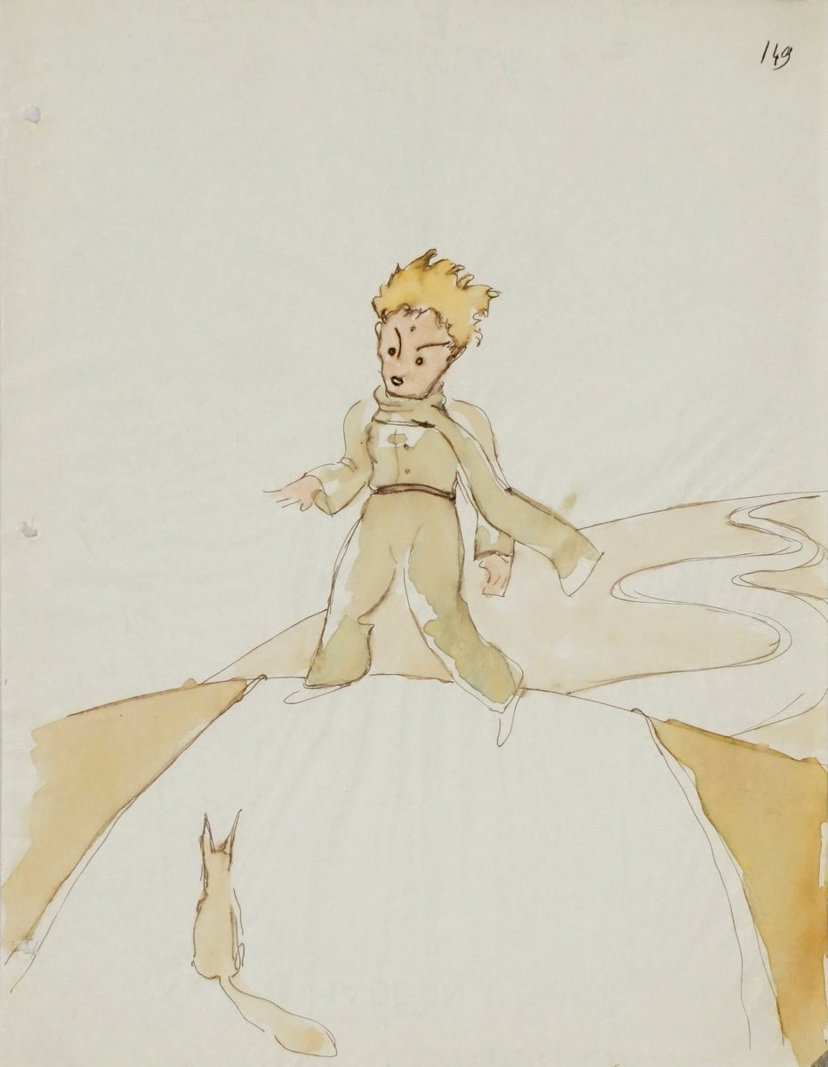 Антуан де сент-Экзюпери маленький принц иллюстрации