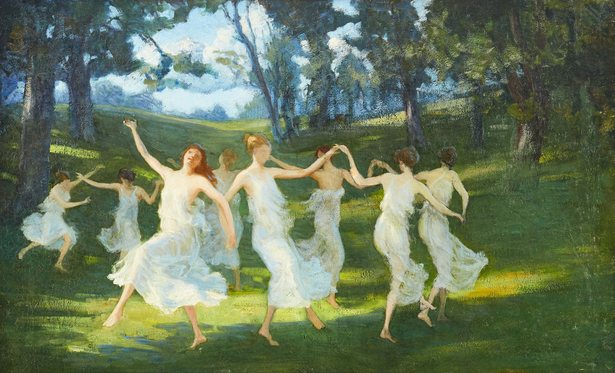 Танцующие феи картина