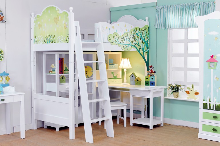 индивидуальный дизайн мебель для комнаты ребенка