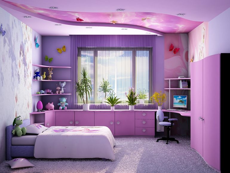 Детская комната для девочки. Идеи дизайна для маленькой принцессы + 35 фото в Екатеринбурге