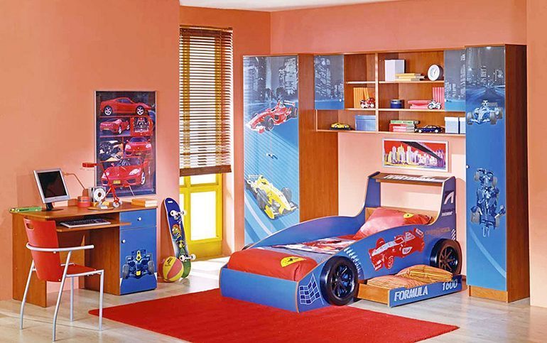 Дизайн комнаты мальчика 6 лет