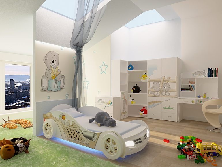 Детская комната для мальчика. Идеи дизайна. + 30 фото
