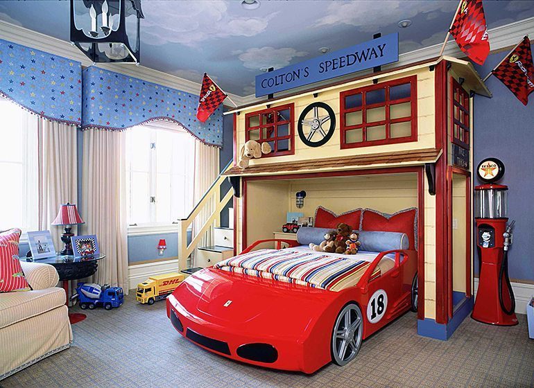 Дизайн детской комнаты для мальчика: 30 лучших фото