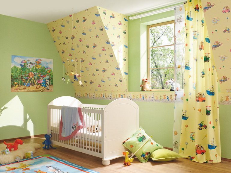 Тёмные стены в детской комнате: как совместить стиль и оригинальность оформления